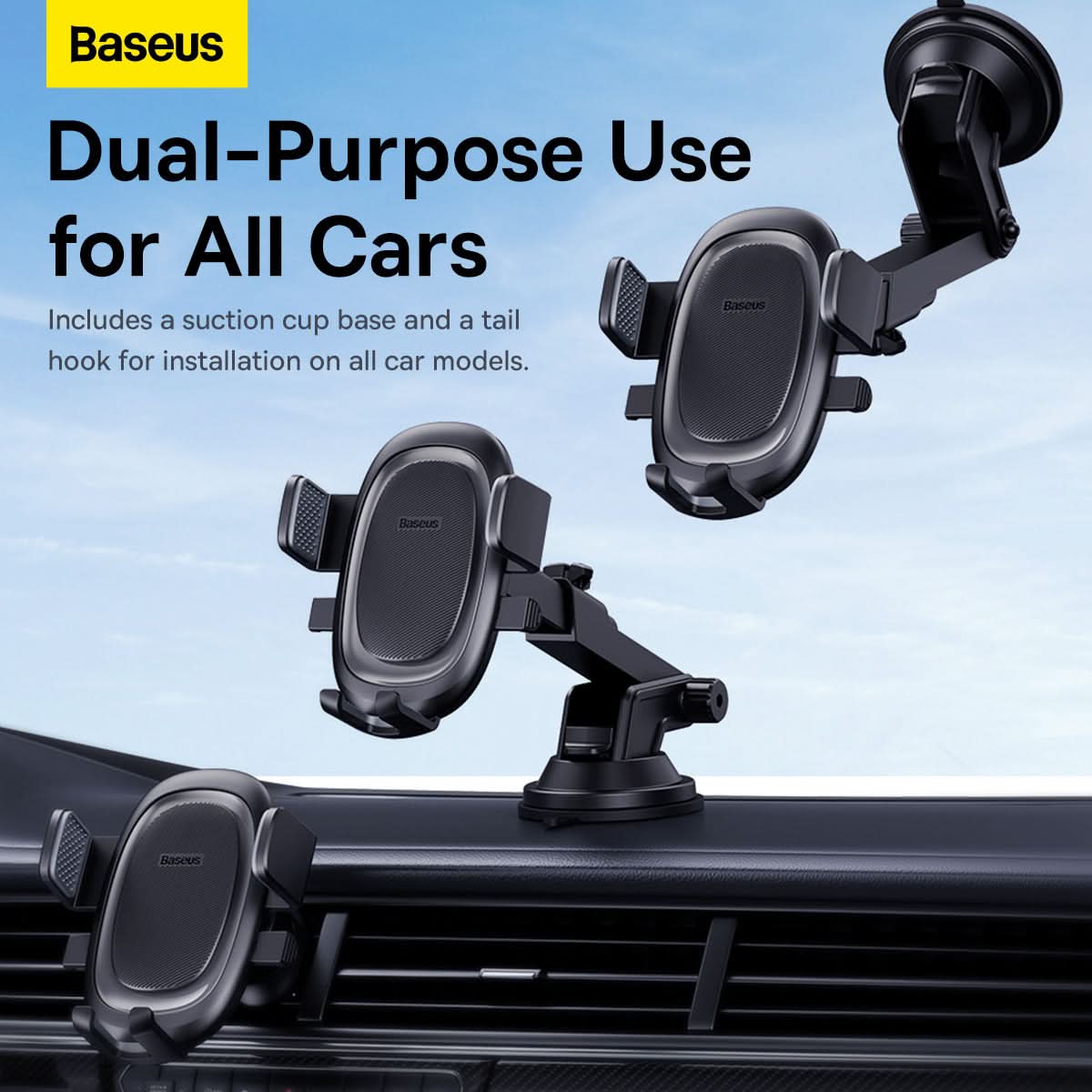 Baseus Ultra Control Pro Car Holder - Image 7