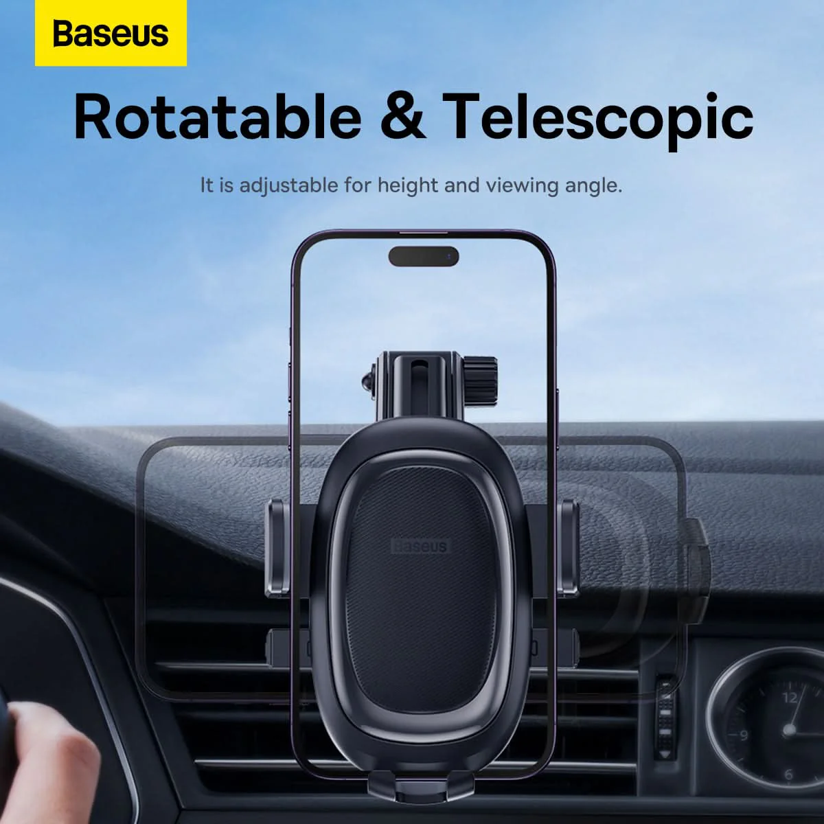 Baseus Ultra Control Pro Car Holder - Image 8