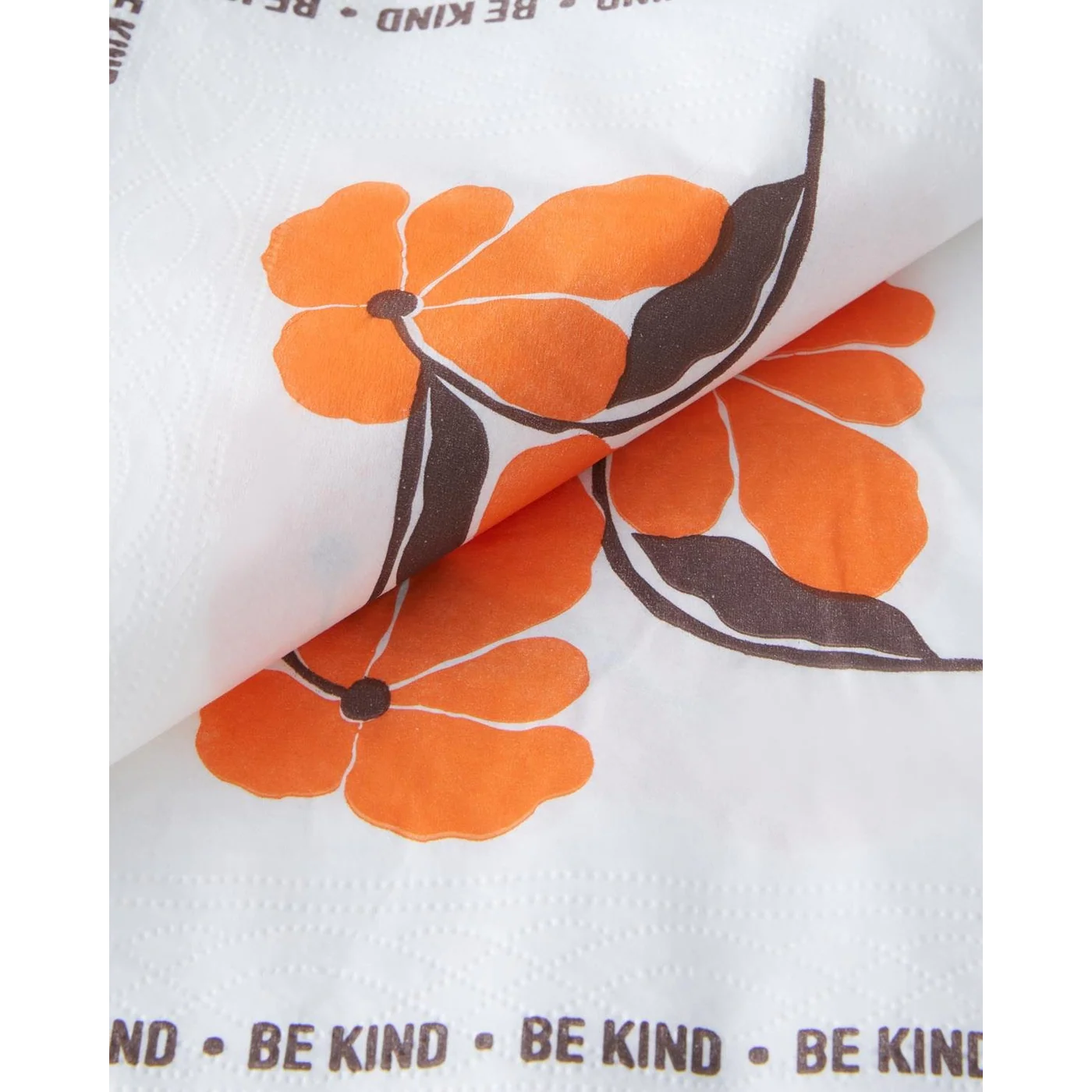 EH Living Be Kind Paper 20 pcs Napkin 33x33 cm Orange - Image 2