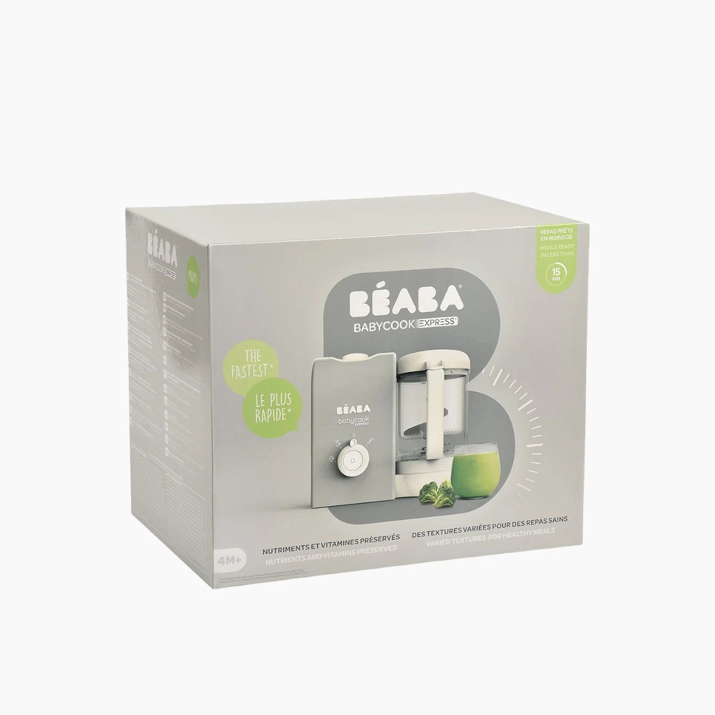 Beaba Babycook Express Baby Food Maker Grey - Image 3
