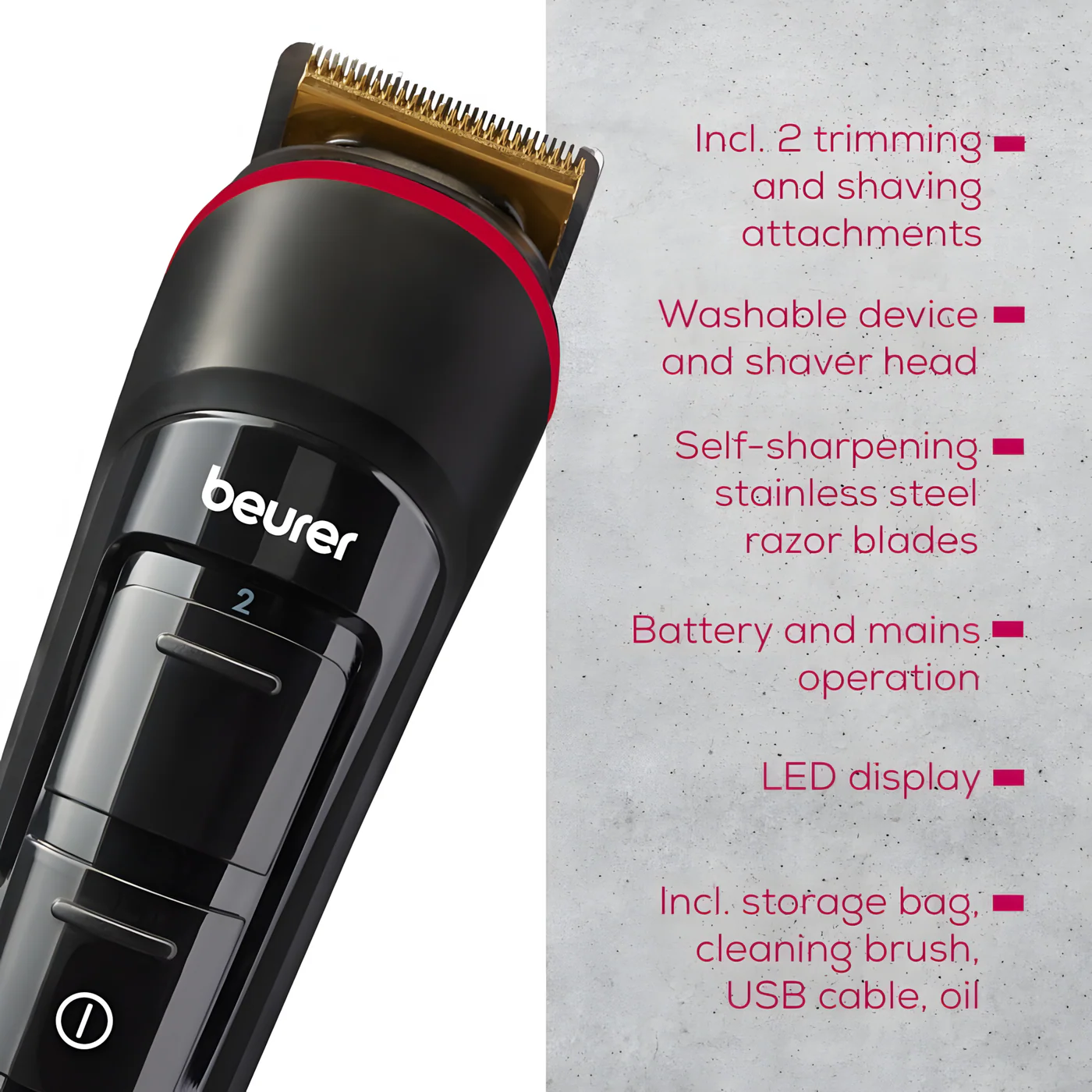 BEURER Beard Trimmer - Image 2