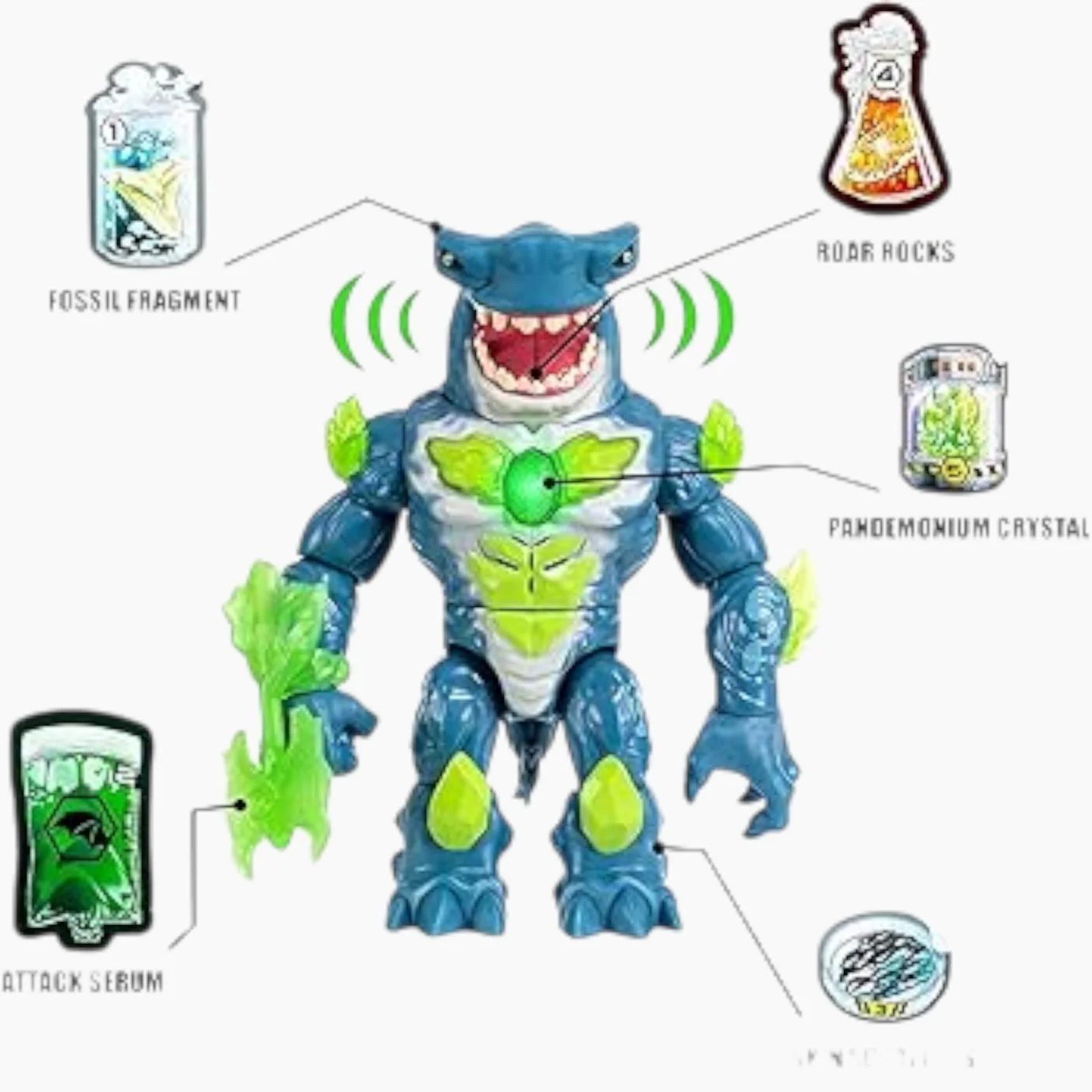 Moose Shark Beast Action Figure - Image 3