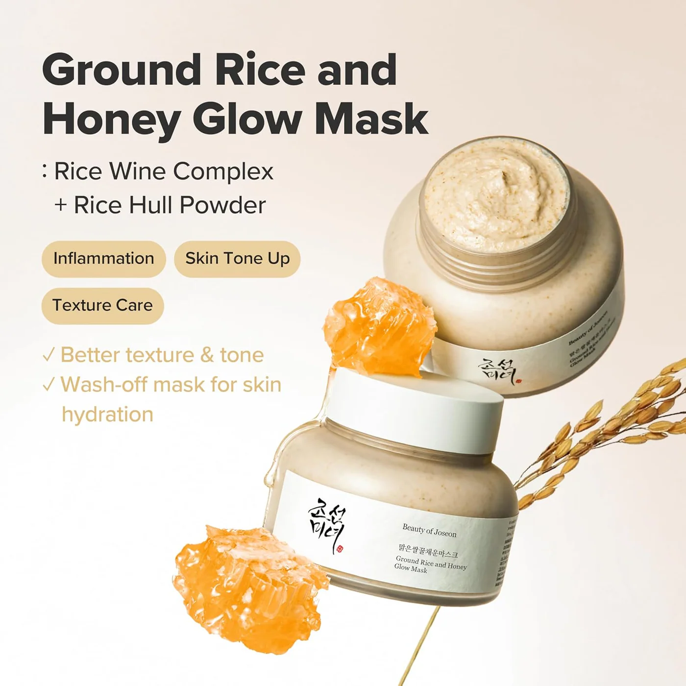Beauty of Joseon Ground Rice & Honey Glow Mask - Image 6