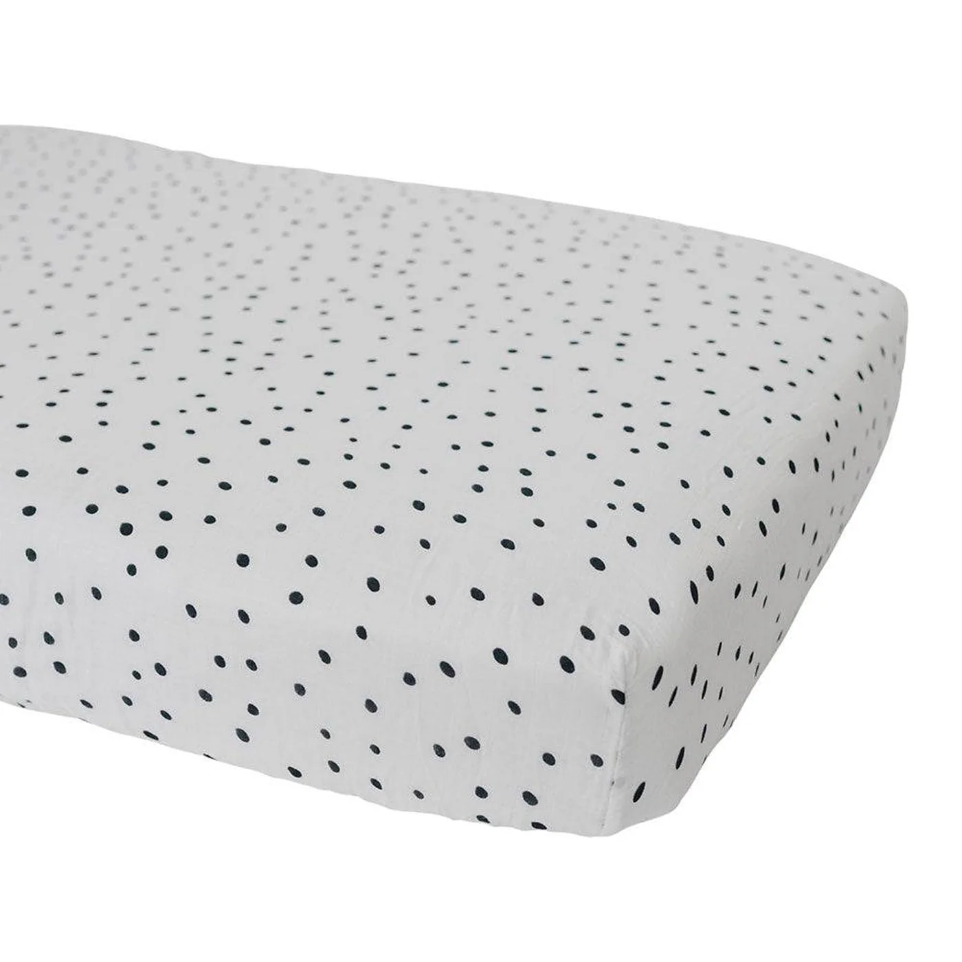 Bebe Au Lait Dottie Oh So Soft Muslin Crib Sheet - Image 2