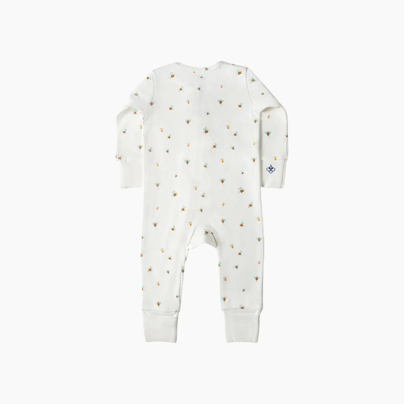 Snugbeenightwear cotton sleepsuit featuring cheerful bees buzzing - Image 2