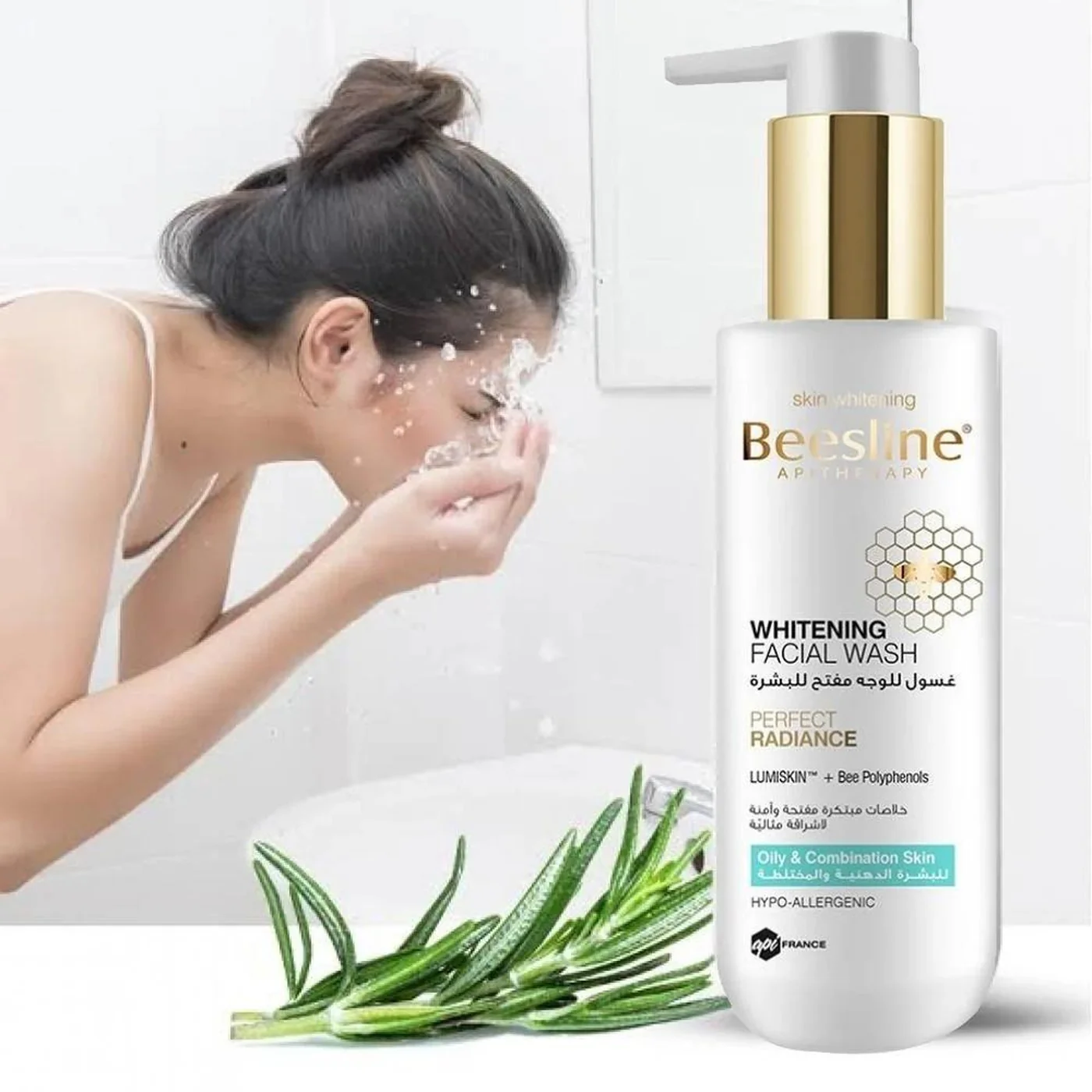 Beesline Facial Wash Whitening Perfect Radiance - Image 3