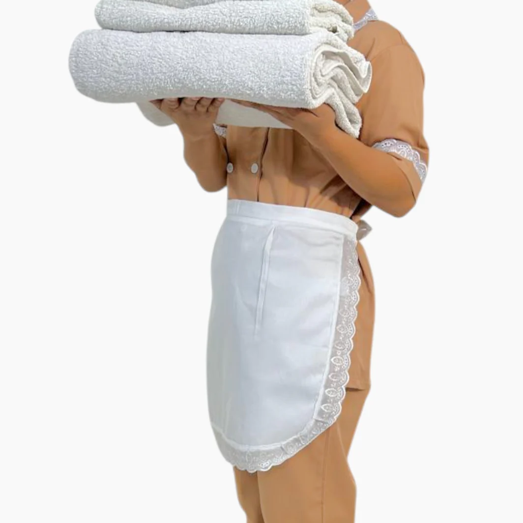 Nuvia Beige Housemaid Uniform - Image 9