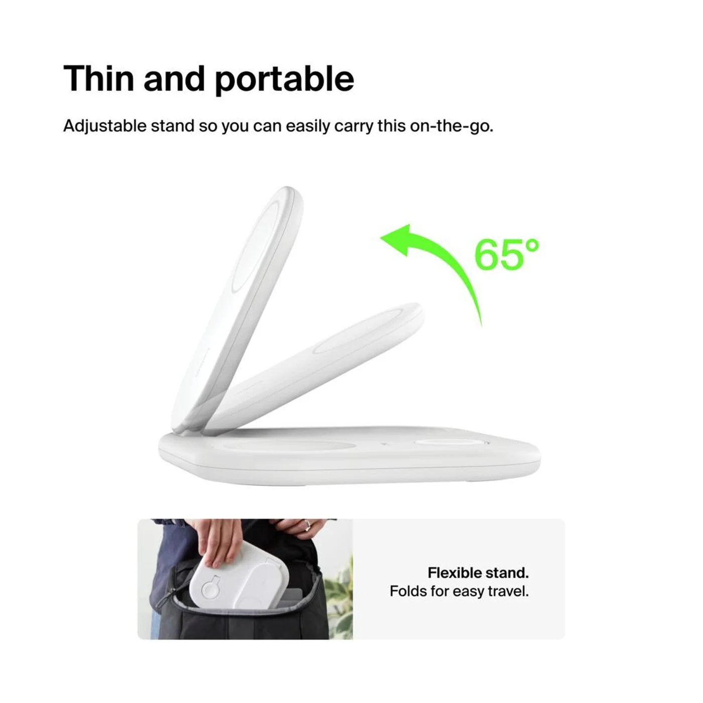 Belkin 3-In-1 Magnetic Foldable Wireless Charger - Image 10