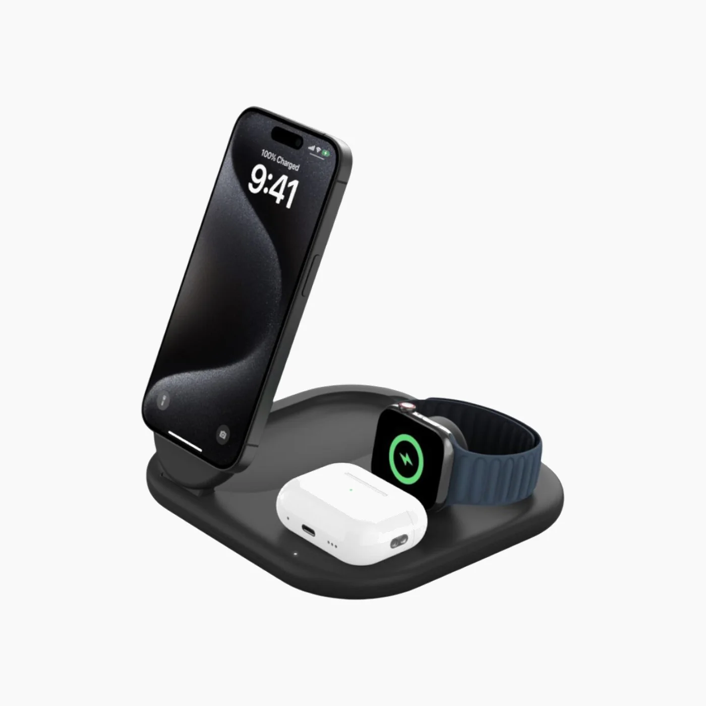 Belkin 3-In-1 Magnetic Foldable Wireless Charger - Image 3
