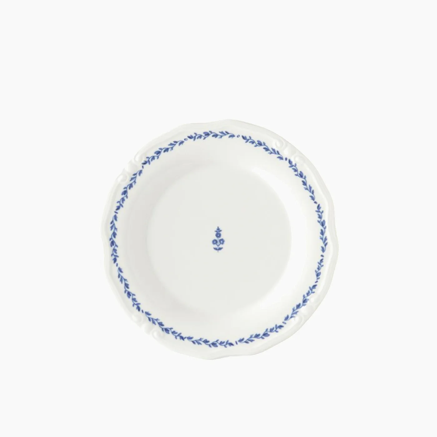 EH Living Belleza Porcelain Table Set 24 Pieces, 6 Servings Blue - White