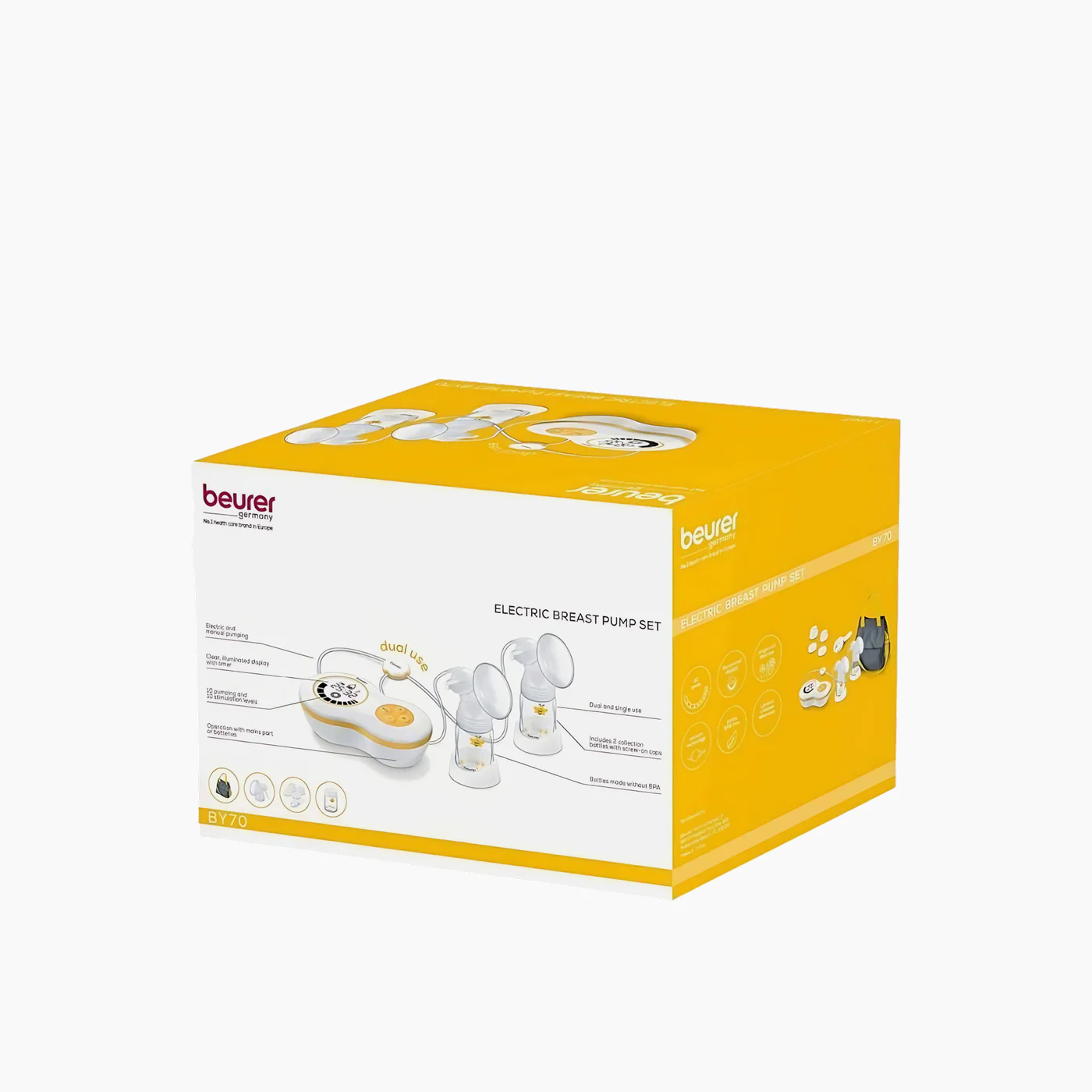 Beurer Duble Breast Pump - By 70 - Image 4