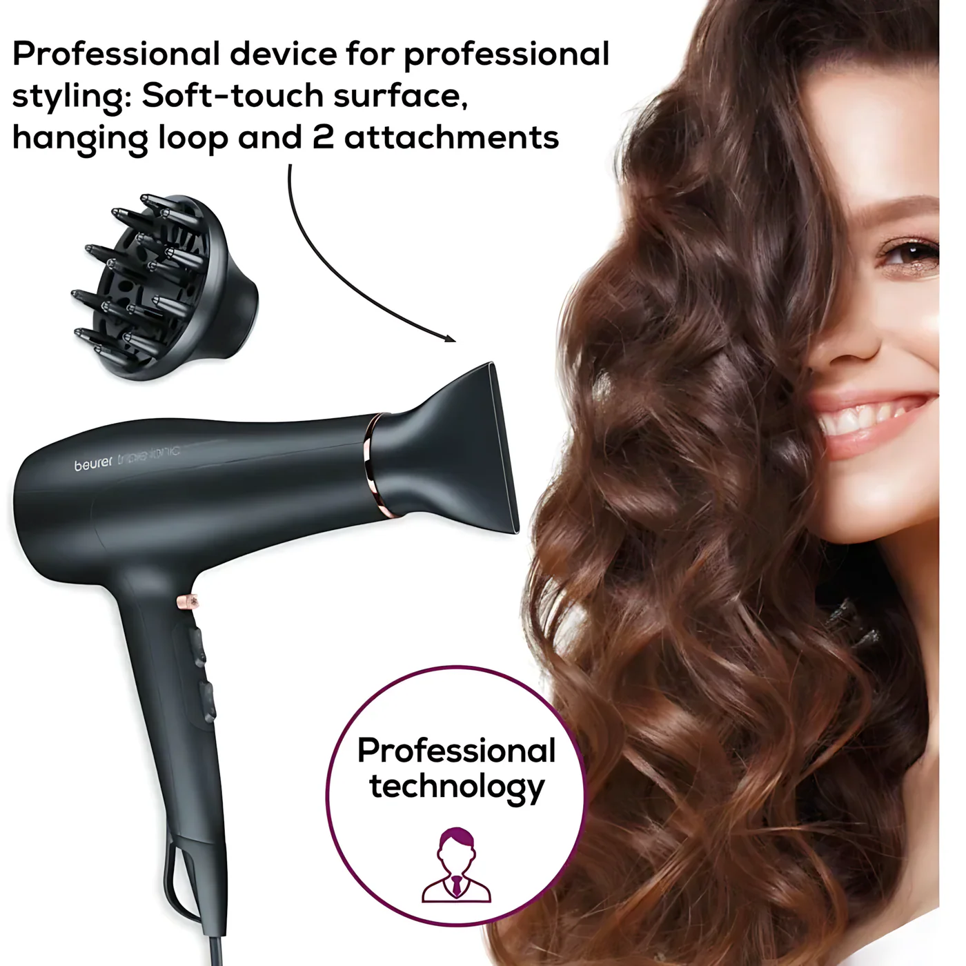 Beurer Hair Dryer - Hc 50 - Image 4