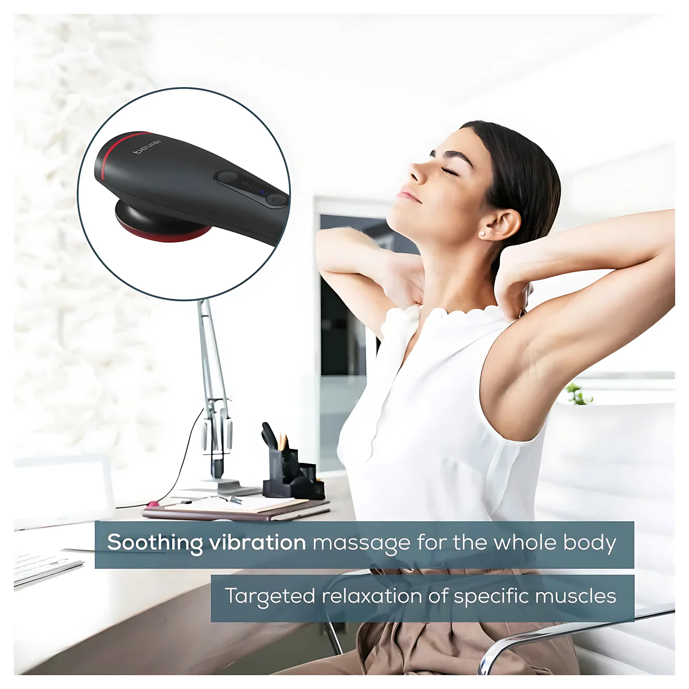 Beurer Massager With Heat Funtion - Mg 24 - Image 6