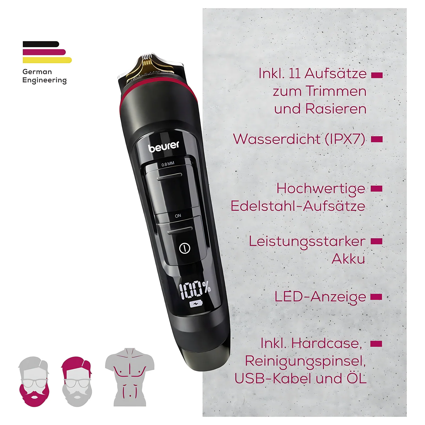 Beurer Multigroomer - Mn9X - Image 5
