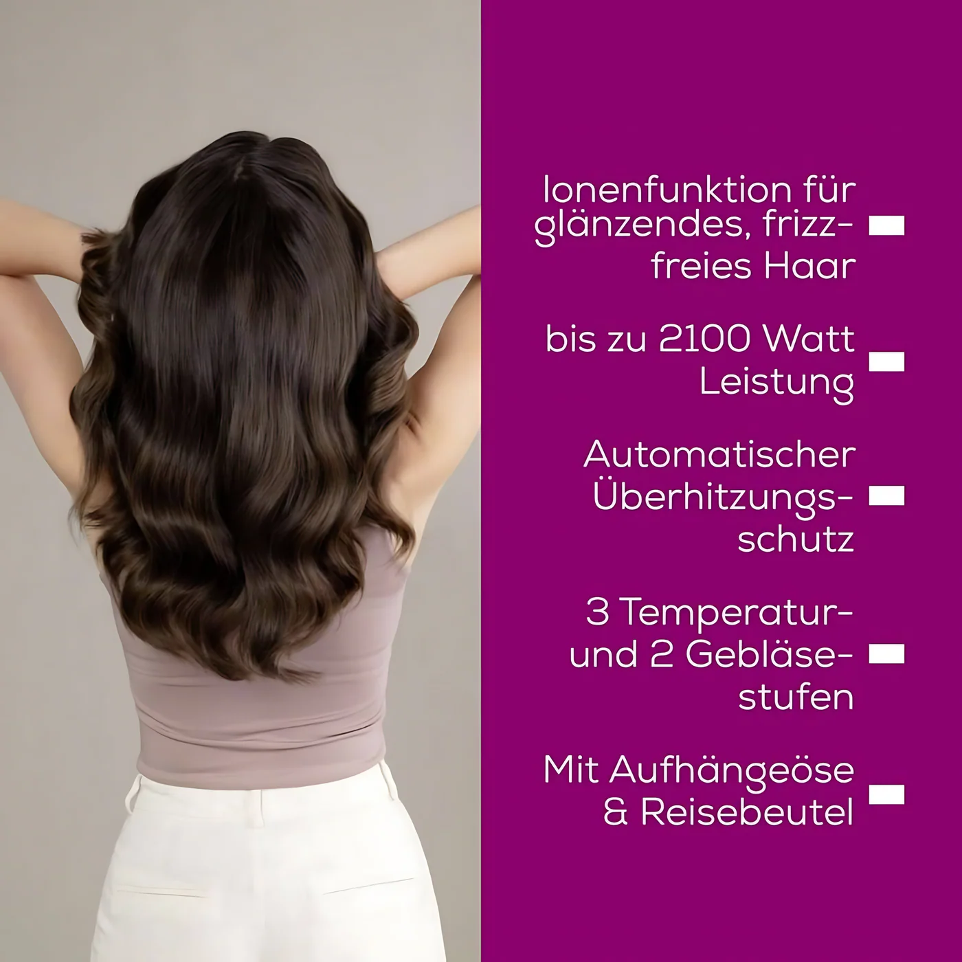 Beurer Travel Hair Dryer - Hc 70 - Image 10
