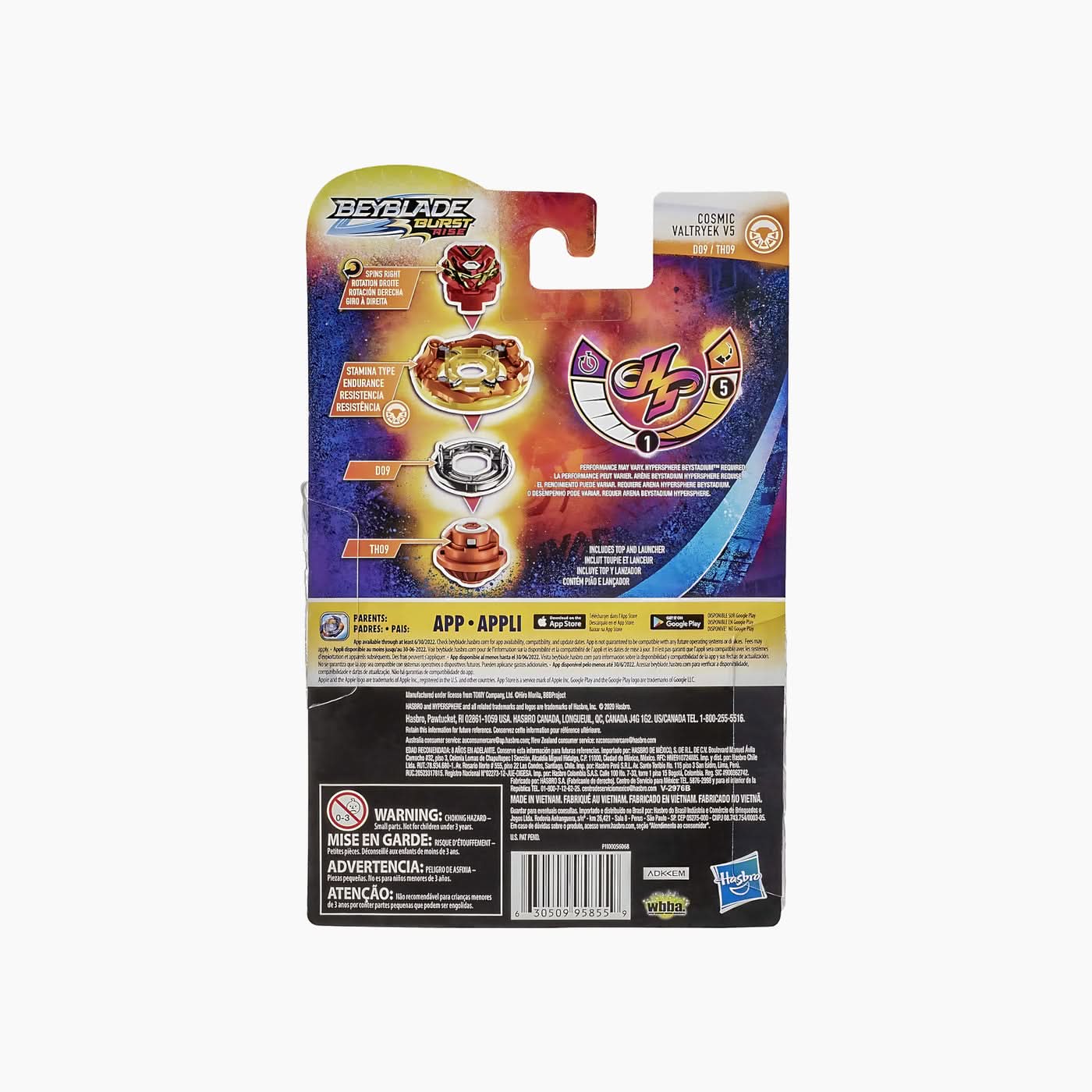 Beybattle Cosmic Valtryek V5 Beyblade - Image 4