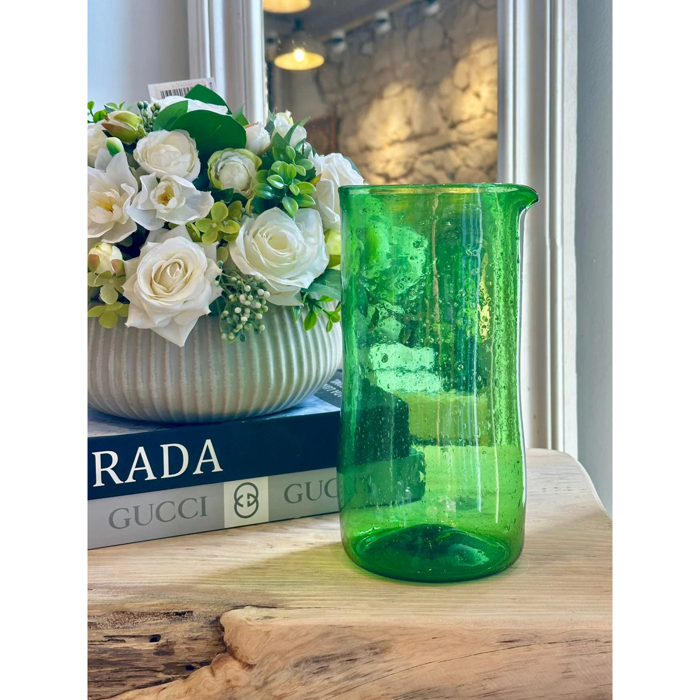 BH Living Recycled Handmade Decanter - Image 3