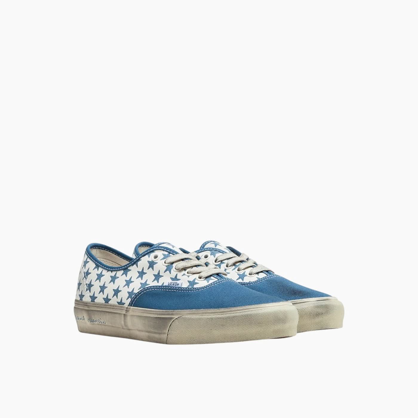 Vans Bianca Chandn X Authentic VLT LX 'Stressed Navy' Skate Shoes - Image 3