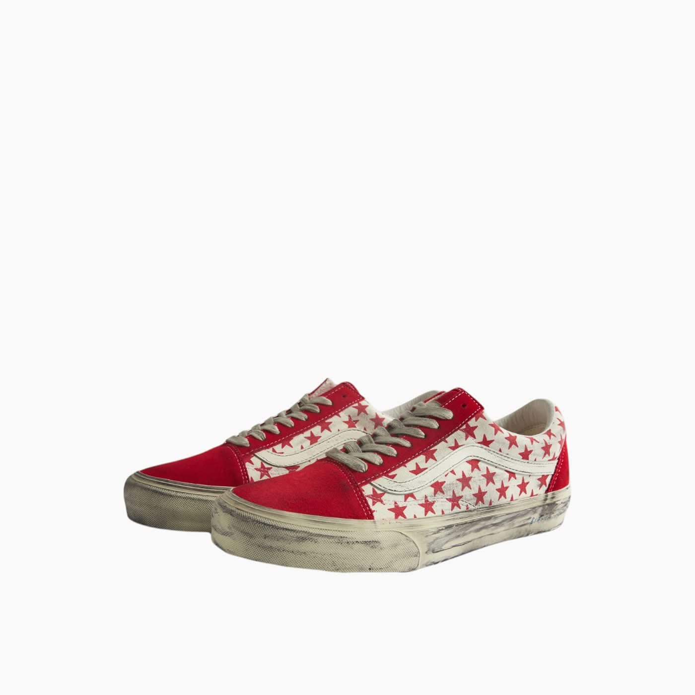 Vans Bianca Chandn x Old Skool VLT LX 'Stressed Red' Shoes - Image 3