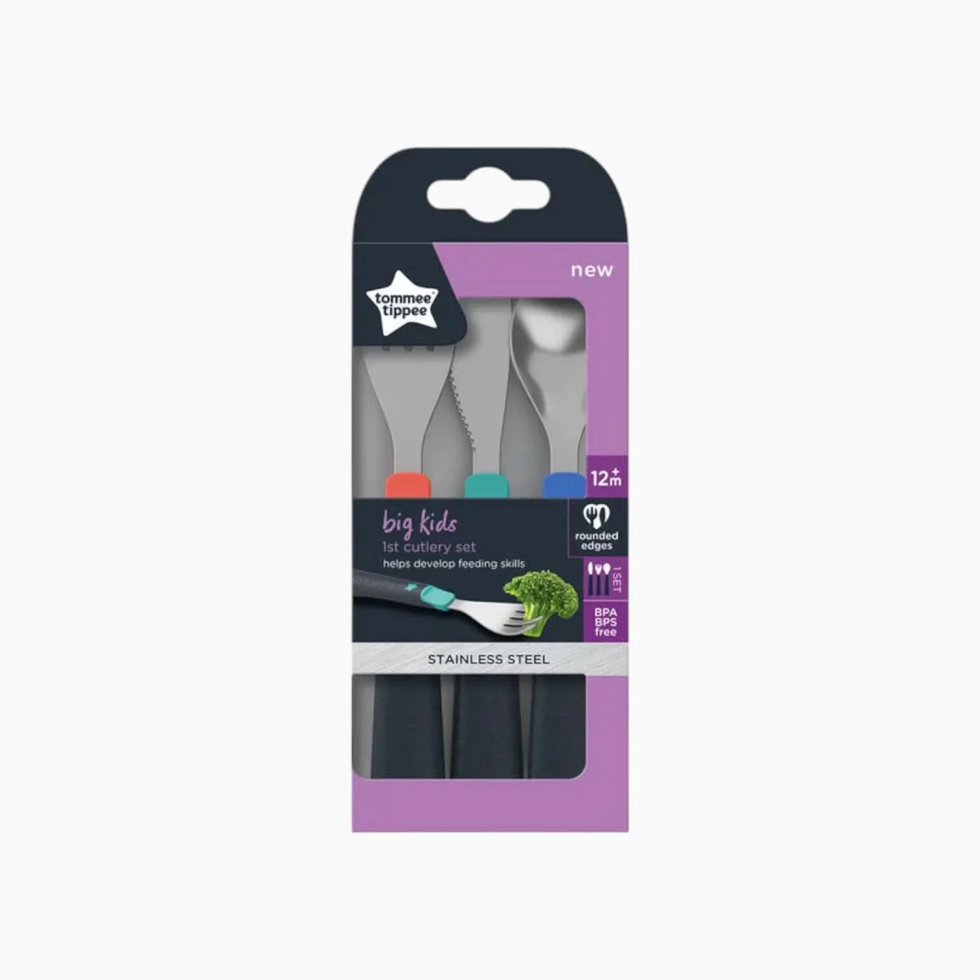 Tommee Tippee Big Kids First Cutlery Set - Image 3