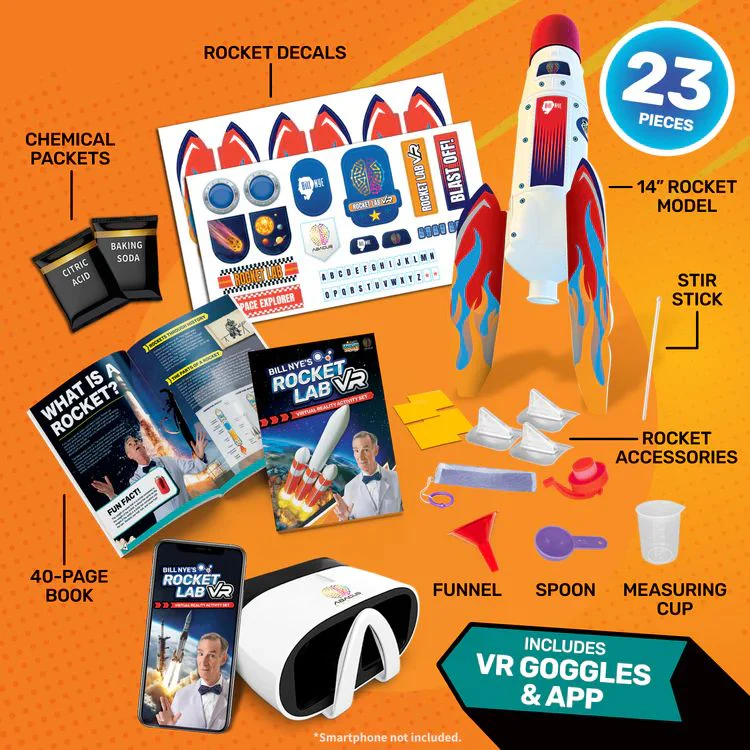 ABACUS Bill Nye's Rocket Lab VR Kit - Image 2