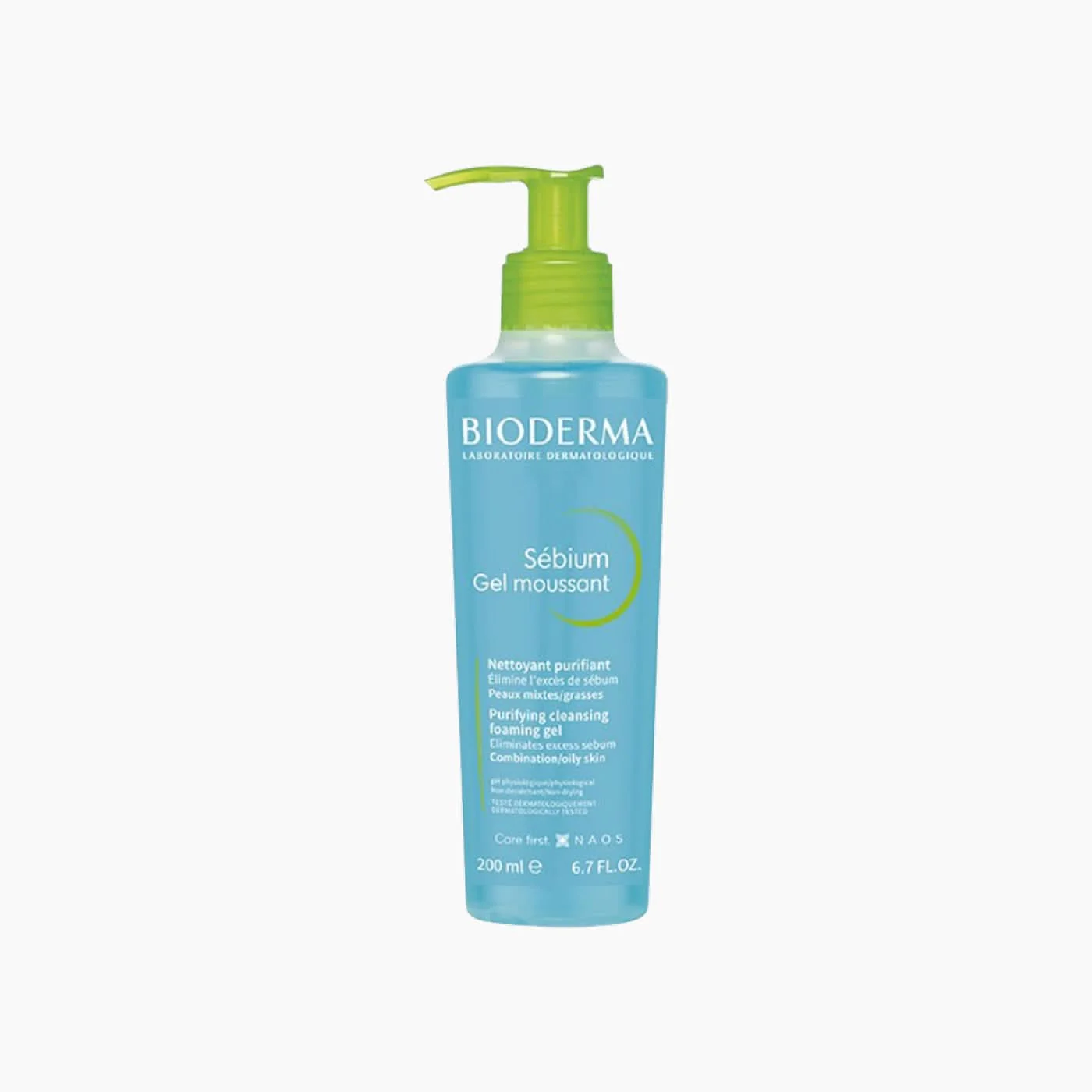 Sebium Purifying Foaming Gel Moussant 200mL 200 mL Pump