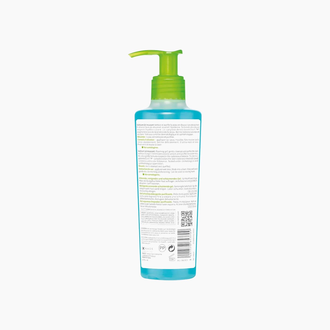 Sebium Purifying Foaming Gel Moussant 200mL 200 mL Pump - Image 2