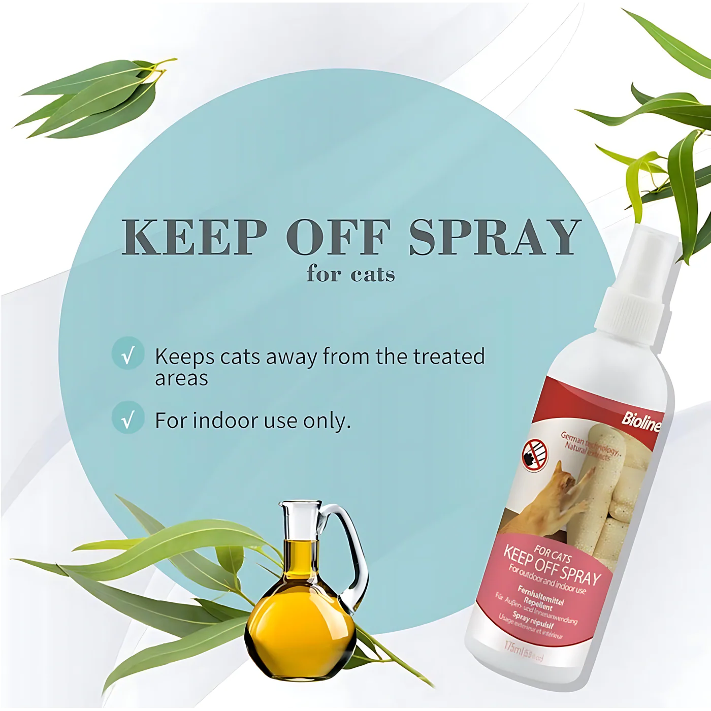 Bioline Keep Off Spray Cat Repellent - Image 4