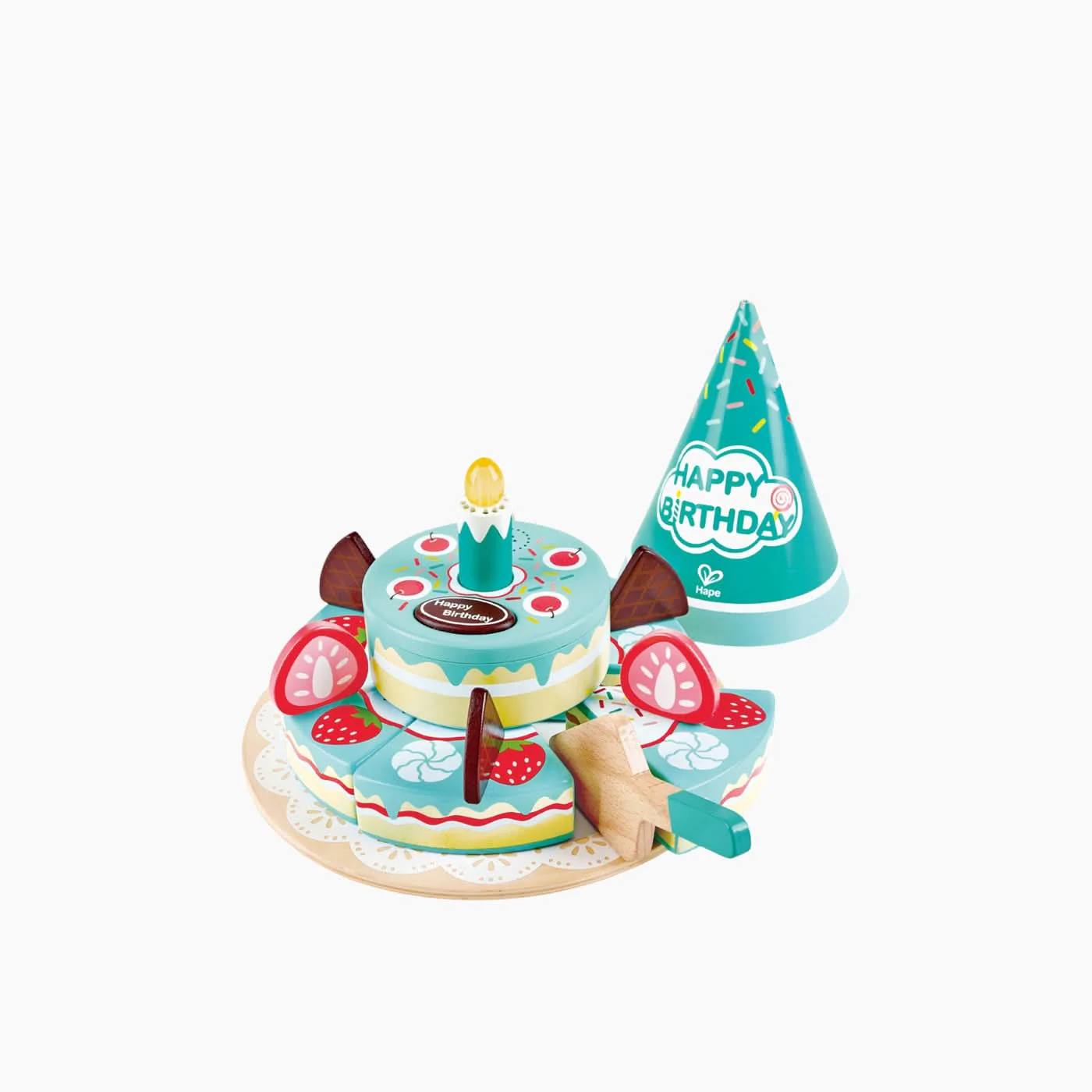 Hape Birthday Cake Playset - Image 2