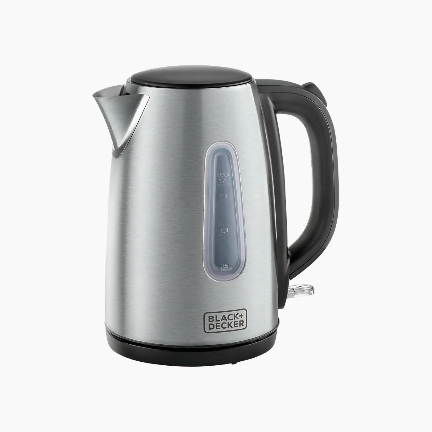 Black + Decker 1.7L Stainless Steel Kettle