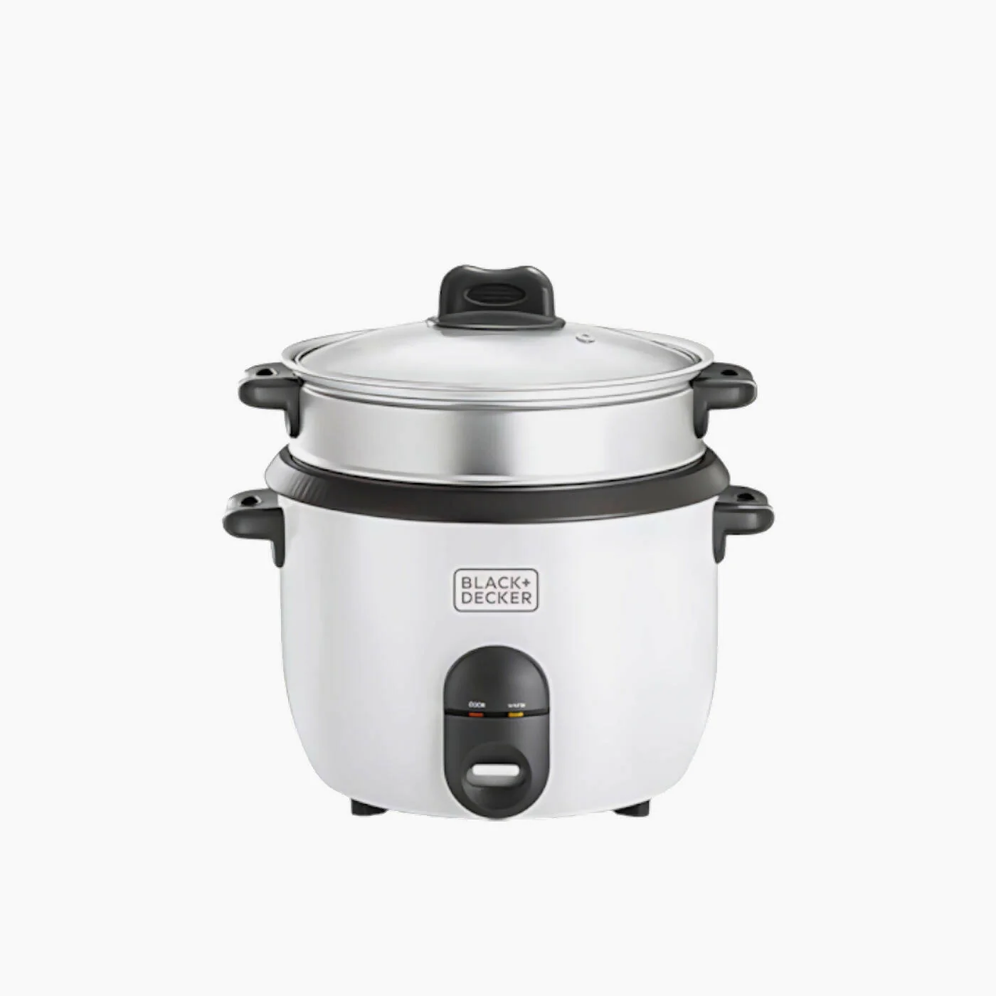 Black + Decker 1.8 Ltr. Non Stick Rice Cooker with Glass Lid