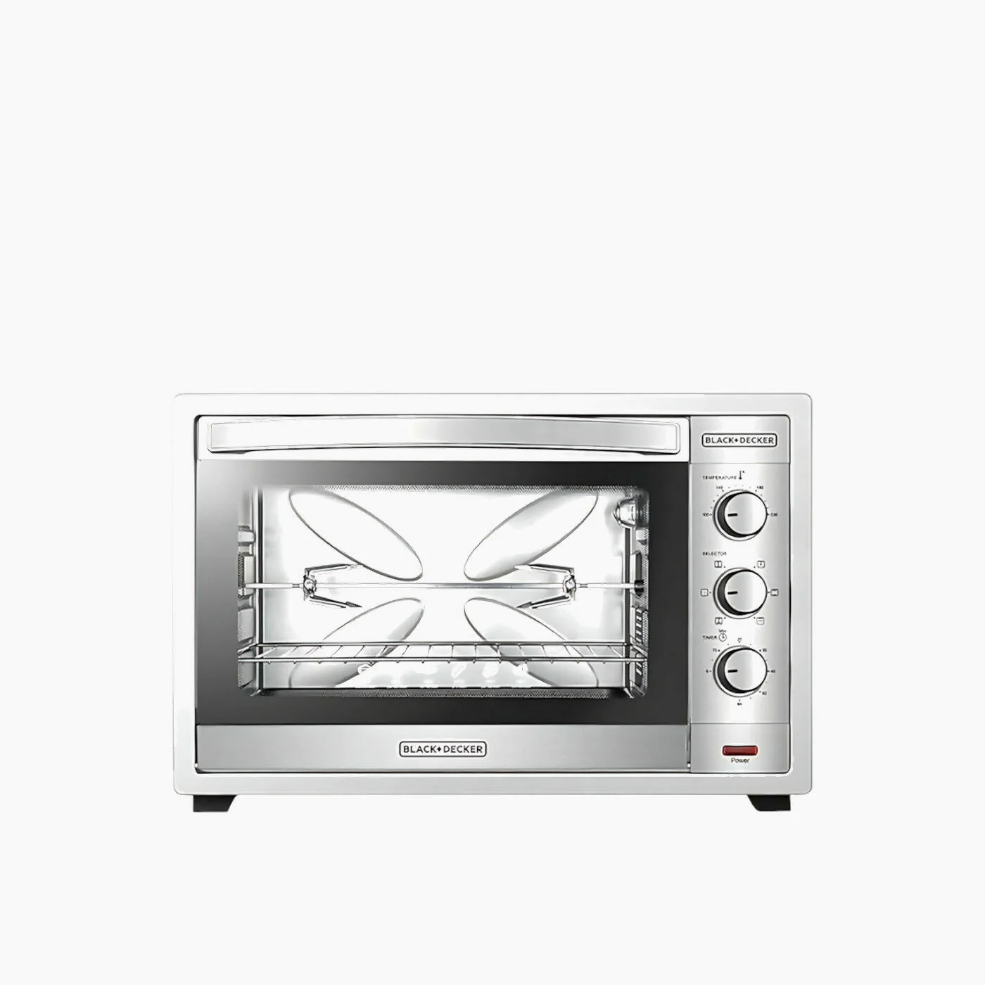 Black + Decker 62L Double Glass Toaster Oven