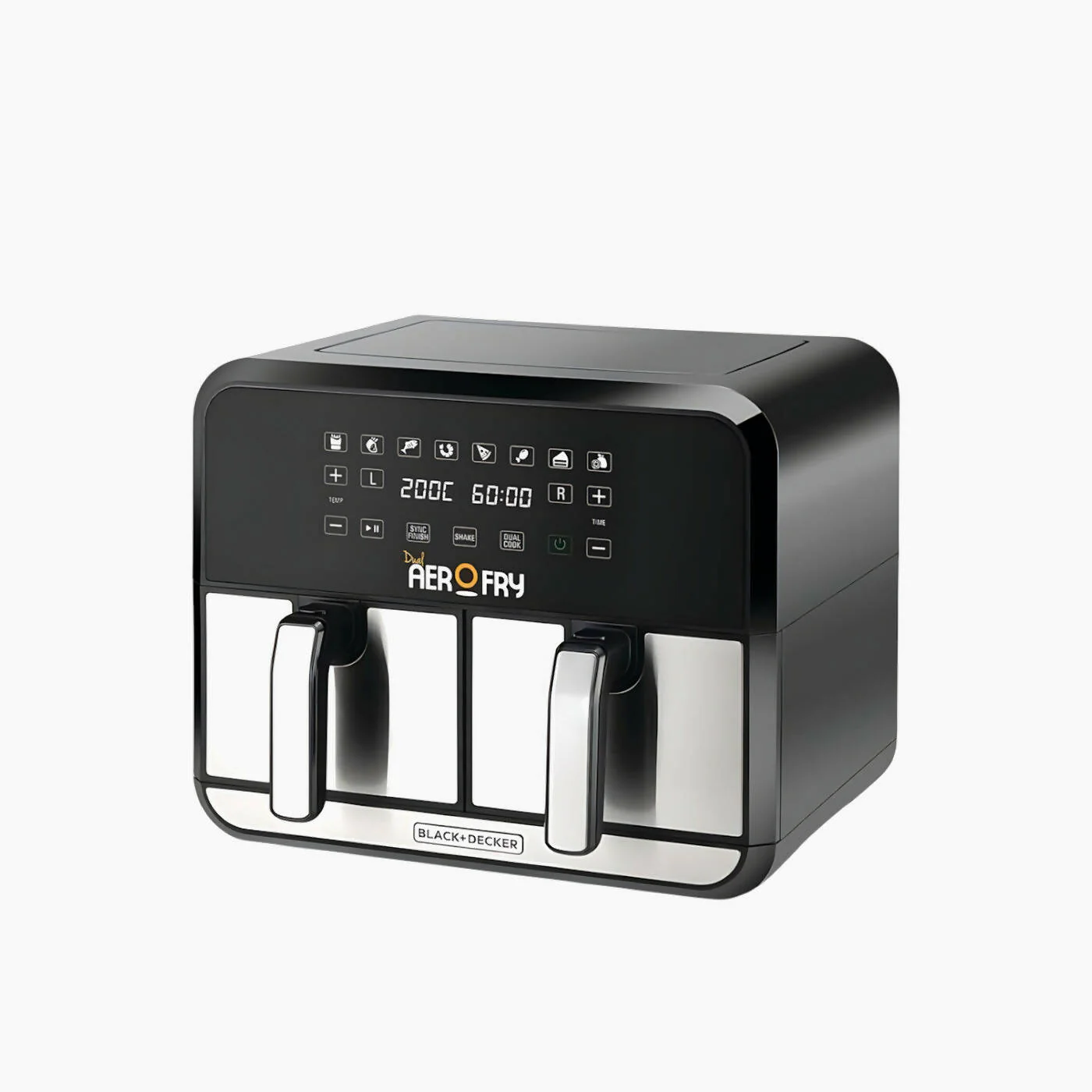 Black + Decker DUAL ZONE AIR FRYER 1700W