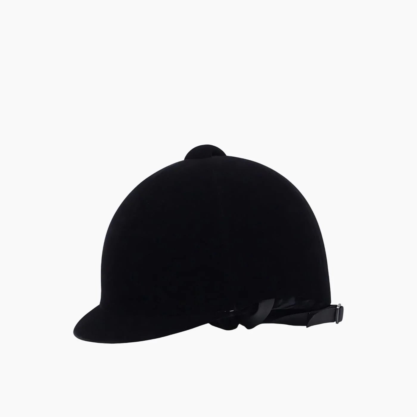 Black Velvet Equestrian Helmet - Image 2