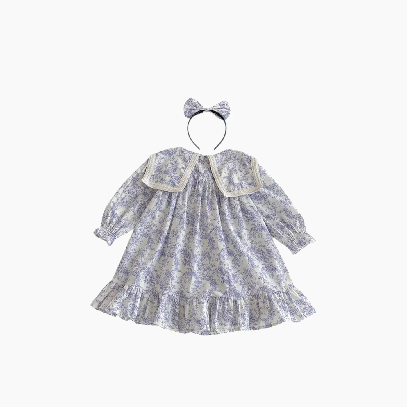 The Little Blue Floral Dress
