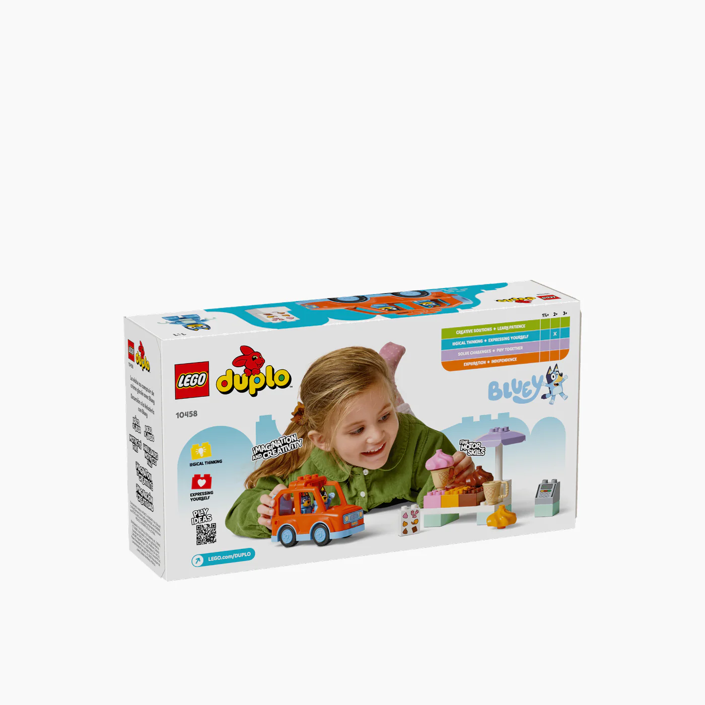 LEGO Bluey Ice Cream Trip with Bluey- 22 Pcs