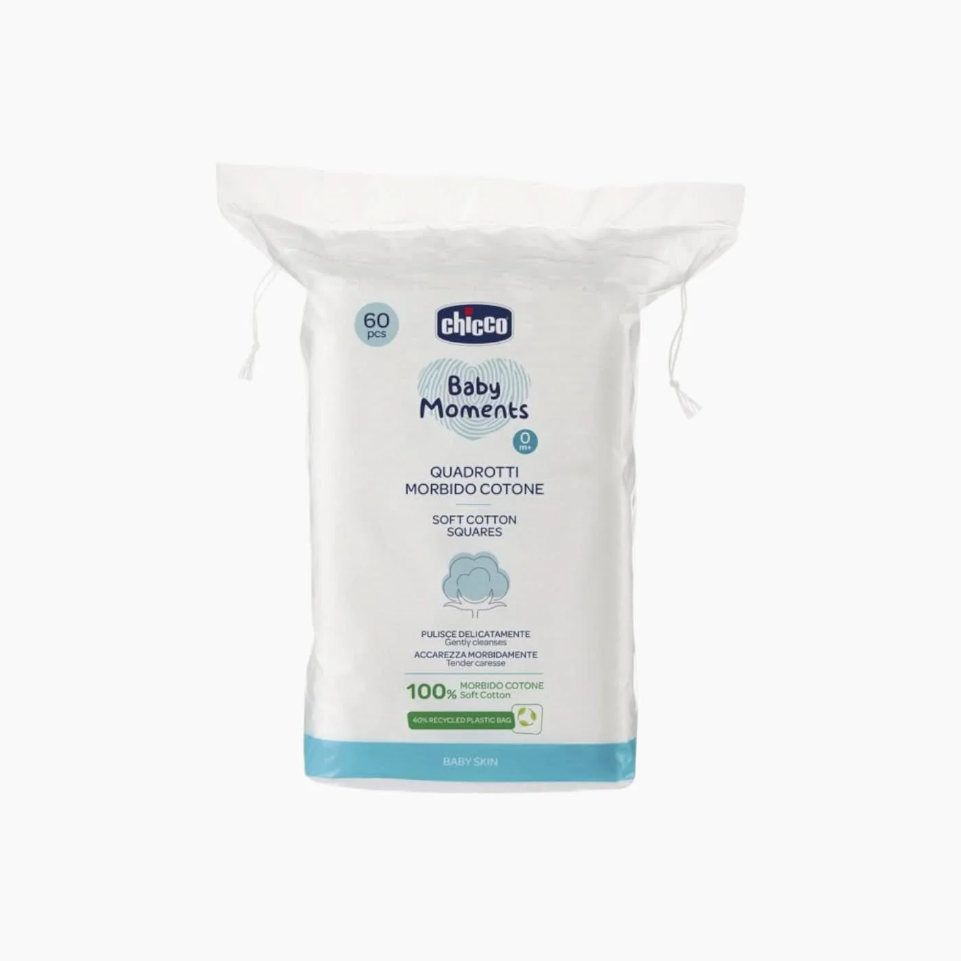 Chicco Baby Moments Cotton Squares