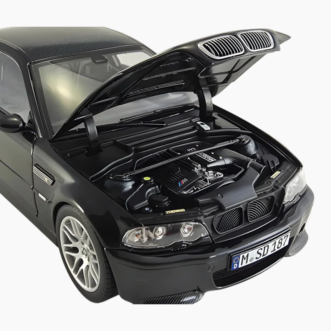 Norev BMW M3 CSL E46 Black 1:18 Scale Model Car - Image 5