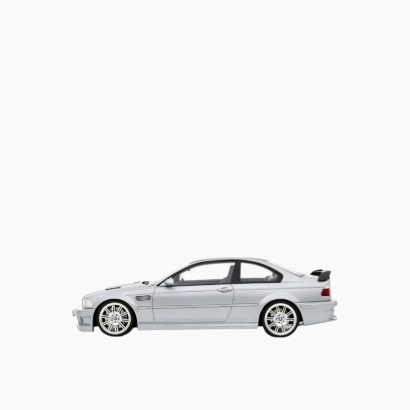 OttoMobile BMW M3 GTR E46 Silver 1:18 Scale Model Car - Image 5