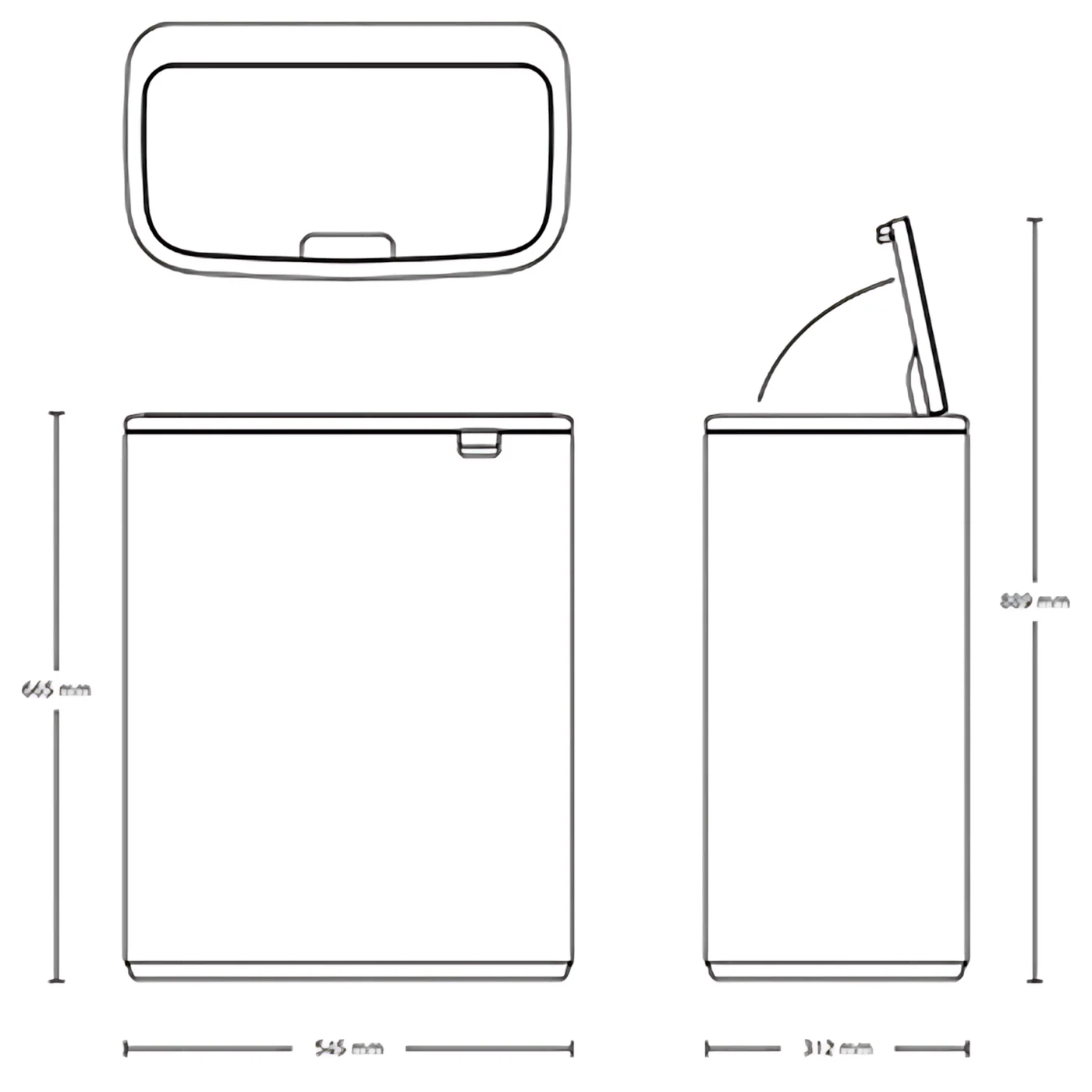 Brabantia Bo Touch Bin 60 Liter - Image 4