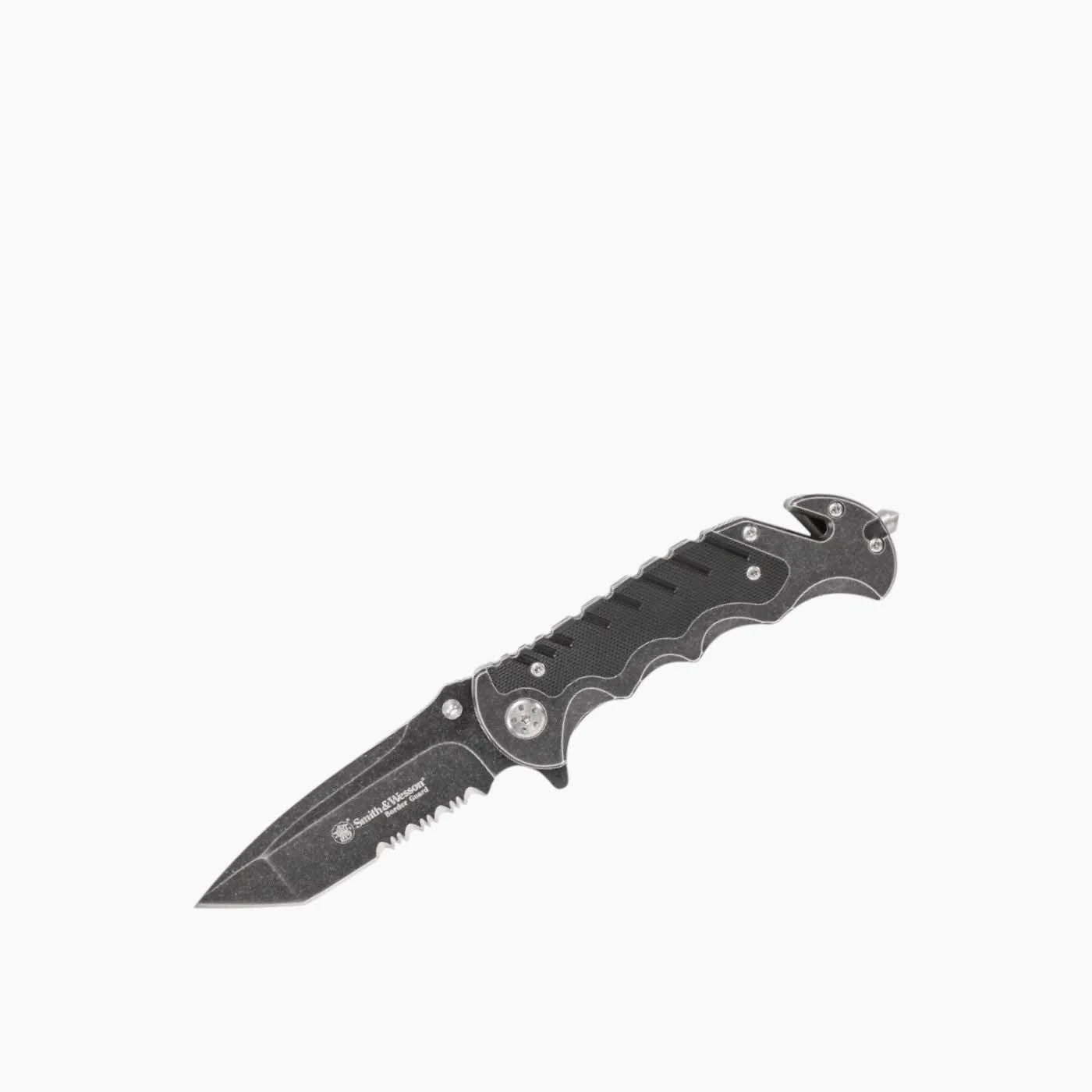 Smith & Wesson Border Guard Serrated Stonewash