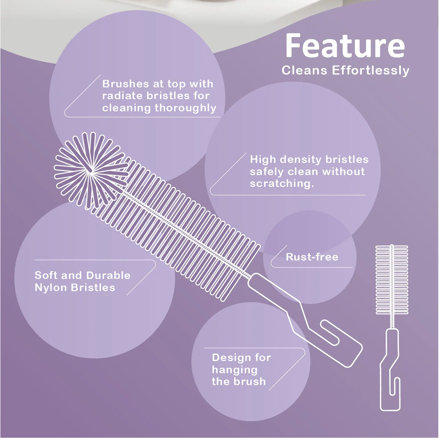 Farlin Bottle and Nipple Brushes - Image 5