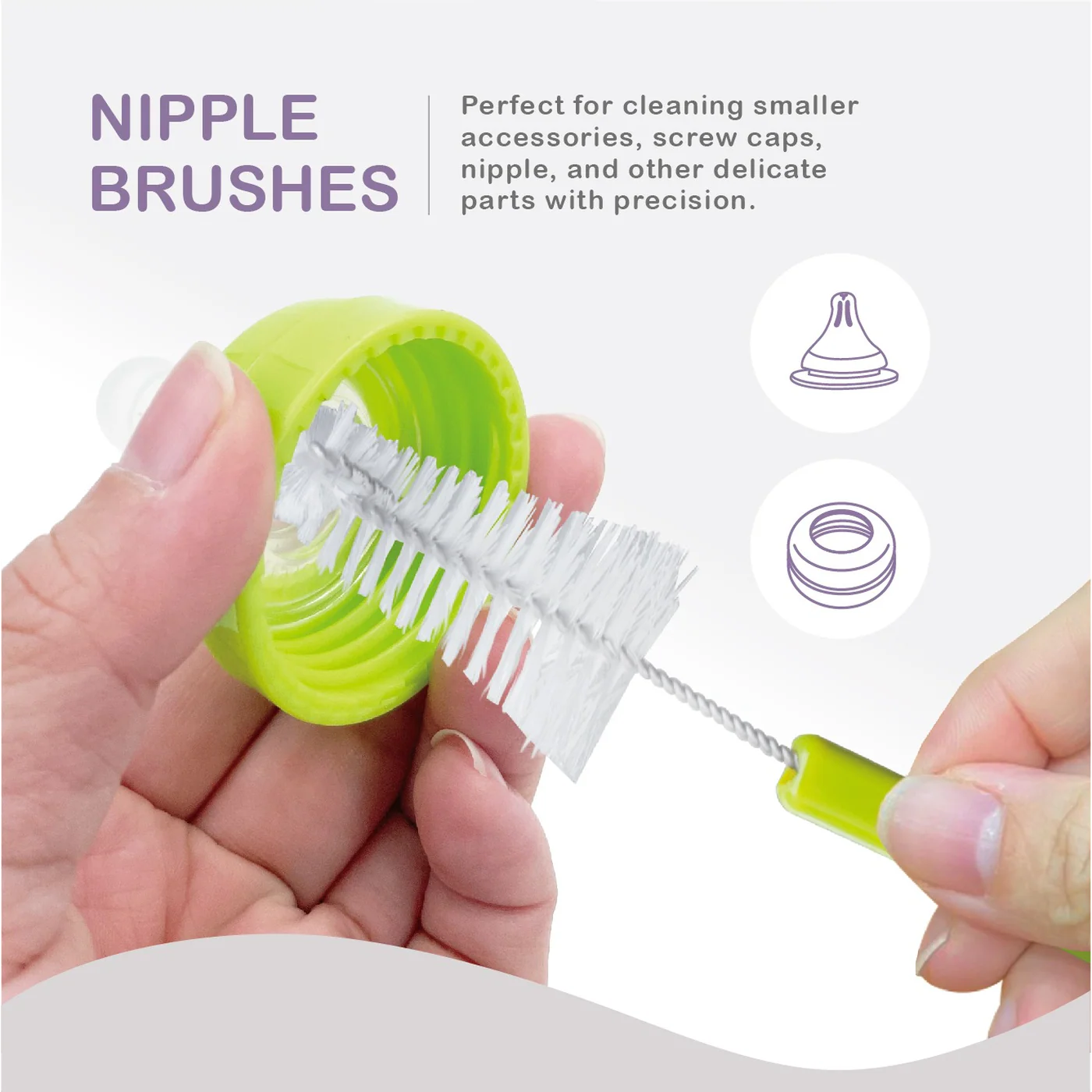 Farlin Bottle and Nipple Brushes - Image 6