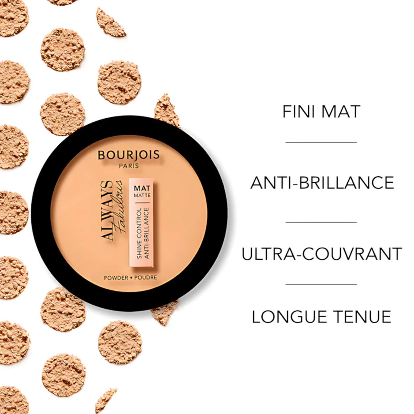 Bourjois Always Fabulous Matte Pressed Powder - Image 8