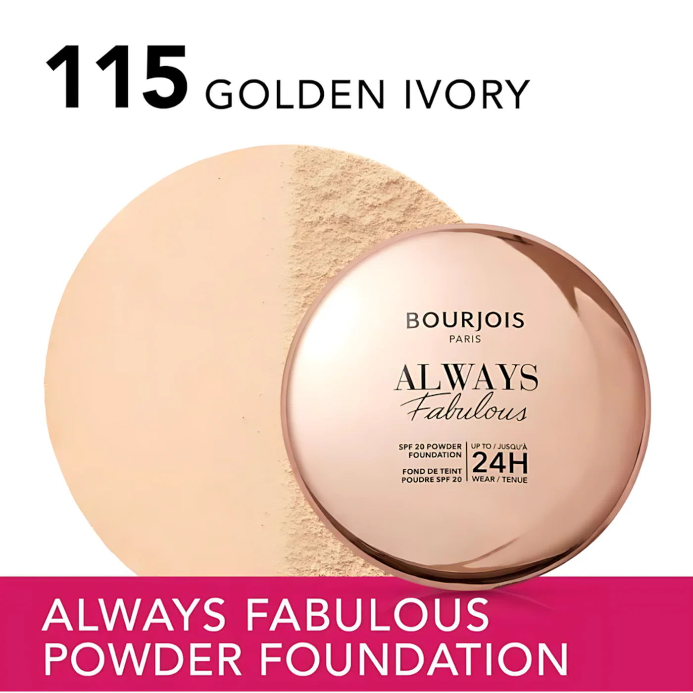 Bourjois Always Fabulous Powder Foundation SPF20 - Image 5