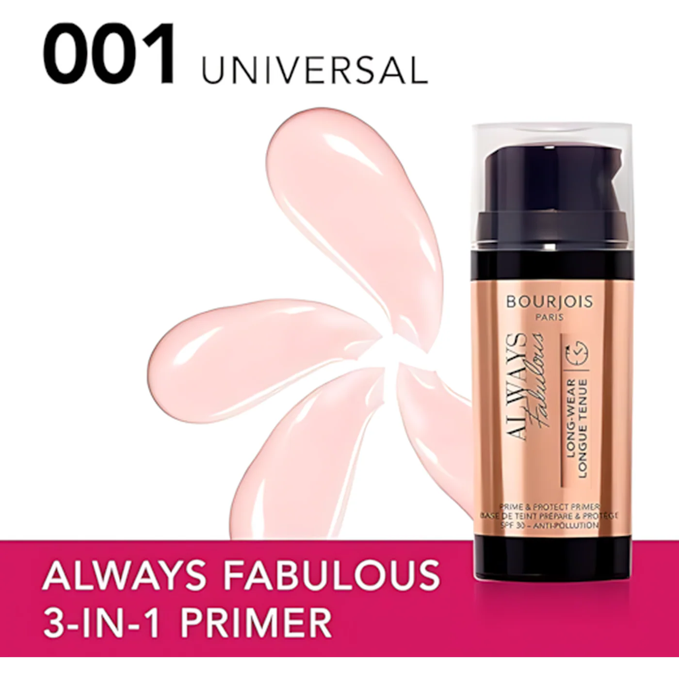 Bourjois Always Fabulous Primer 001 Universal 30ML - Image 2