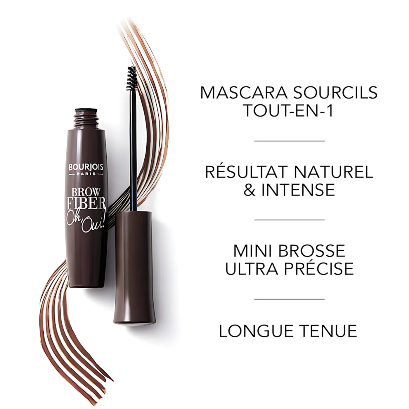 Bourjois Brow Fiber Oh Oui! Eyebrow Fixing Gel - Image 8
