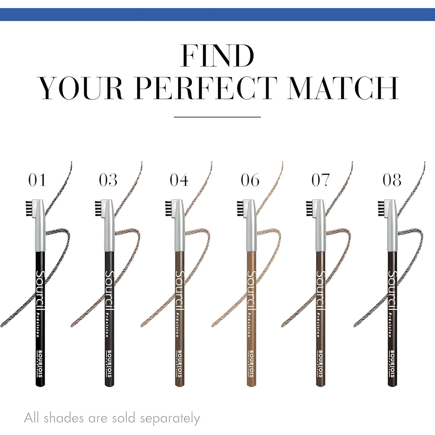 Bourjois Eyebrow Pencils Sourcil Precision - Image 5