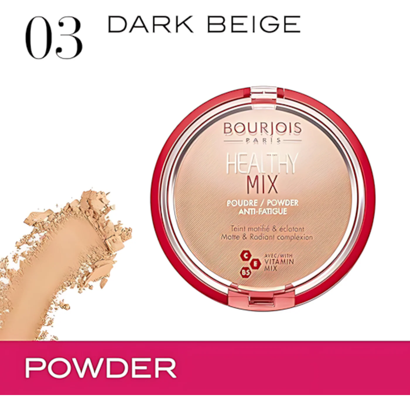 Bourjois Healthy Mix Anti-Fatigue Powder - Image 2