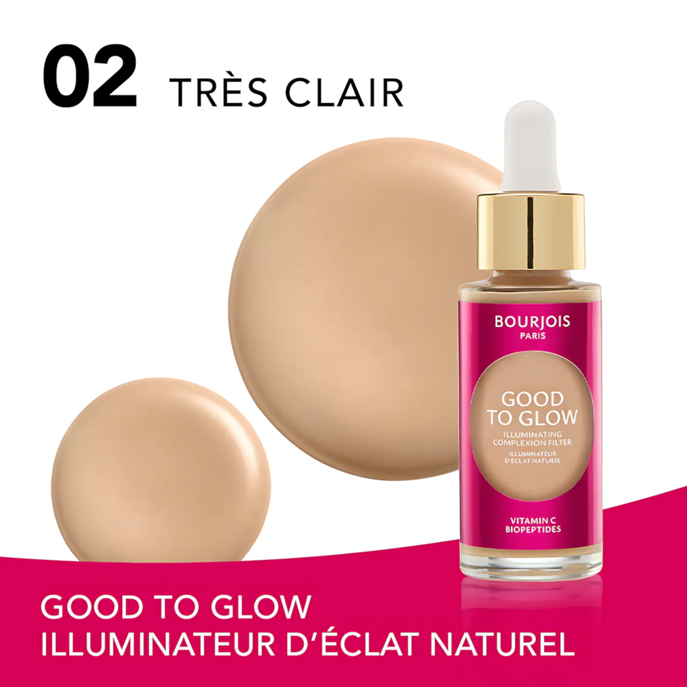 Bourjois Healthy Mix Good To Glow Foundation with Glow Effect 30Ml - Image 7